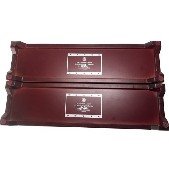 Bradford Exchange 20th Century US Silver Dollar Display Case - Picture 7 of 8